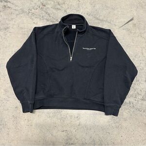Sporty & Rich Quarter Zip Womens Medium USA Made